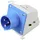 Sygonix SY-6261866 CEE-CARA Wandstecker 16 A 3polig 250 V/AC 1 St.