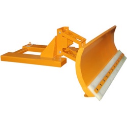 Bauer Südlohn Schneepflug SCH-U-V 180, lackiert, Gelborange
