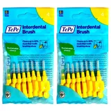 TePe Interdentalbürsten 2x8 TePe Original Interdentalbürsten gelb 0,7mm