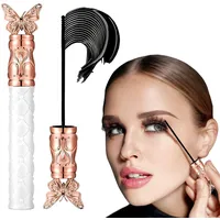 Wimpernserum, Mascara Wimperntusche Wasserfest Schwarz, Wischfest Overrich Lash Serum für Volumen und Definition (1 pcs)