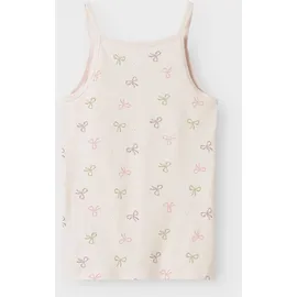NAME IT Mädchen Nkfstrap Top 2P Barely Pink Bow Noos, Barely Pink, Numeric 146 EU - numeric_146