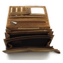 lemasi Geldbörse Damen braun