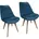 Stuhl Velvet Uni 2er-Set