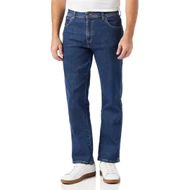 Wrangler Herren Durables Regular Fit Jeans, Darkstone, 36W / 34L