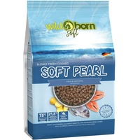 Wildborn Soft Pearl 4kg getreidefreies Hundefutter mit 75% frischem Fischfleisch | Halbfeuchtes Trockenfutter für Hunde | getreidefreie Rezeptur aus Deutschland