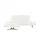 KOINOR Ecksofa Francis ¦ weiß ¦ Maße (cm): B: 238 H: 93 T: 190.0