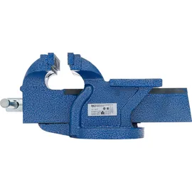 BGS Schraubstock Holz/Metall/Stahl/Grauguss 150 mm blau