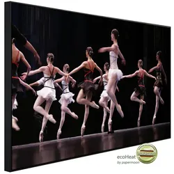 papermoon Infrarotheizung »EcoHeat - Ballett«, Matt-Effekt - bunt