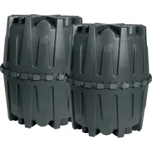 GARANTIA Herkules Abwasser-Sammelgrube 3200 l Schwarz