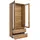 Z2 Vitrine Image 80 x 191 x 40 cm Braun