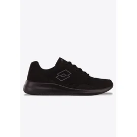 lotto Sneaker LOTTO, Damen, Gr. 40, schwarz (schwarz, grau), Synthetik, Textil, Schuhe Sneaker, - besonders leicht & bequem