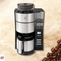 Melitta AromaFresh 1021-01 Filter-Kaffeemaschine mit integriertem Mahlwerk NEU