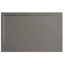 Kaldewei Superplan Duschwanne 384948040672 90x100x2,5cm, mit Träger, warm grey70