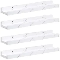 VidaXL Wandregal 40 x 9 x 3 cm Weiß