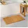 vidaXL Badematte Uni Braun 80 x 50 cm
