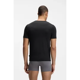 Boss TShirt RN 3P Natura schwarz M