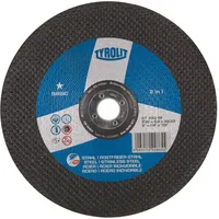 TYROLIT Schruppschleifscheibe Basic* "2 in 1", Scheiben-ØxScheibenbreite: 125X6 mm