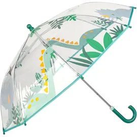 Sterntaler 9692423 Regenschirm DINO Rexi transparent,