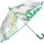 Sterntaler 9692423 Regenschirm DINO Rexi transparent,