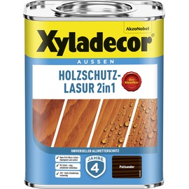 Xyladecor Holzschutz-Lasur 2 in 1 750 ml palisander matt