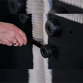 KAWOLA Modulsofa WIOLO SOFT 6 Module 6 Rückenkissen Cord hellgrau