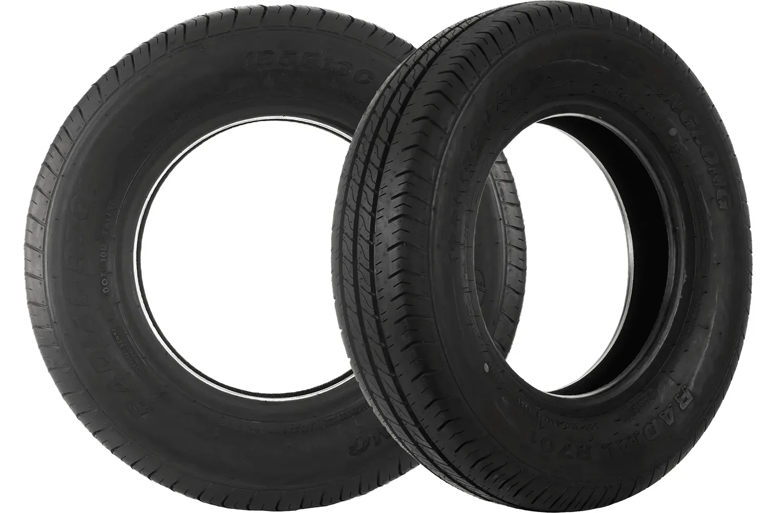 Satz aus zwei verstärkten Reifen für den Anhänger LINGLONG R701 165/80 R13C 96/94N