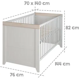 roba Kombi-Kinderbett Helene 70 x 140 cm,