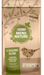 Versele-Laga Menu Nature 4 Seasons Blend zadenmix strooivoer voor tuinvogels  2 x 4 kg
