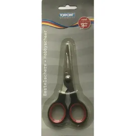 Stylex 42700 Bastelschere stumpf mit cm-Einteilung und Komfortgriffen