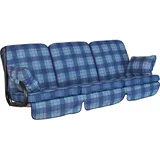 Angerer Hollywoodschaukel Auflage Star Belfast Blau