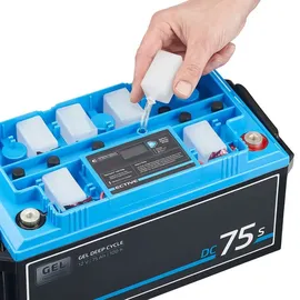 Ective DC 38S AGM Deep Cycle mit LCD-Anzeige 38Ah Versorgungsbatterie