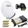 PremiumX Satelliten-Komplettanlage Fuba DAA 780 G Satellitenschüssel Alu Grau 5/8 Multischalter LNB 24x F-Stecker, 1 SAT 8 Teilnehmer