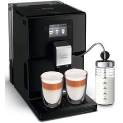 KRUPS Kaffeevollautomat „EA8738 Intuition Preference“ Kaffeevollautomaten inkl. Milchbehälter, intuitives Lichtsystem, 11 Getränke, OTC-System schwarz Kaffeevollautomat
