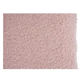 Mendler 2er-Set Esszimmerstuhl HWC-K88, Lehnstuhl Stuhl, Holz Poly-Rattan Metall Bouclé - Stoff/Textil rosa