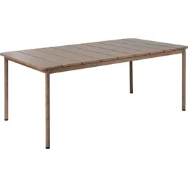 Beliani Flavia Set 7-tlg. Braun/Beige