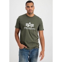 Alpha Industries T-Shirt Basic T-Shirt«, grün