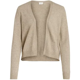 VILA Ril Strickjacke Natural Melange S