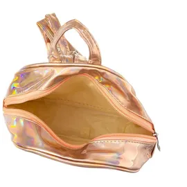 Cepewa Mini-Rucksack Metallic Roségold