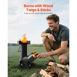 Vevor Raketenofen BBQ Rakete