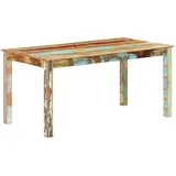 vidaXL Esstisch 80 x 76 x 80 cm orange