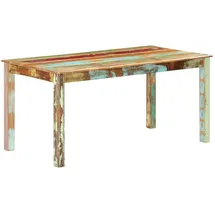 vidaXL Esstisch 80 x 76 x 80 cm orange