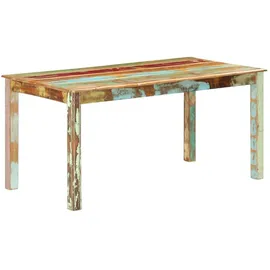 vidaXL Esstisch 80 x 76 x 80 cm orange