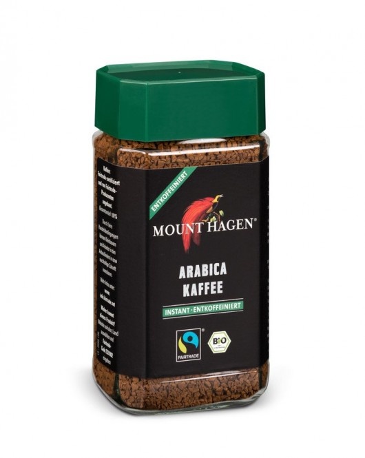 Mount Hagen Instant Arabica Kaffee entkoffeiniert bio
