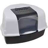 lola toys Eck-Katzentoilette, 58 x 47 x 38 cm, Anthrazit