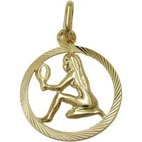 GALLAY Sternzeichen Jungfrau Gold 15mm
