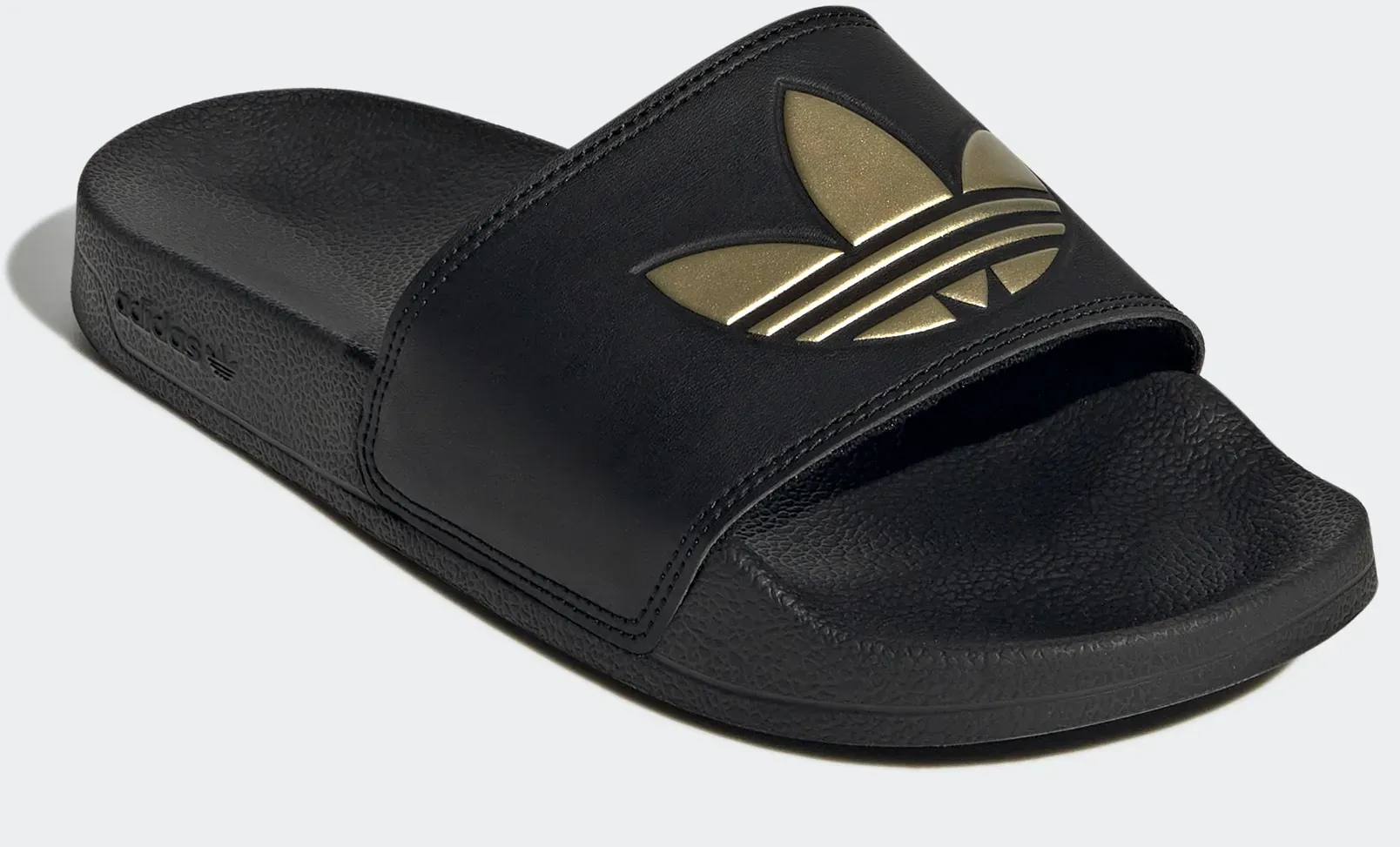 adidas Originals Badesandale »LITE ADILETTE« adidas Originals Core Black / Core Black / Matte Gold 38