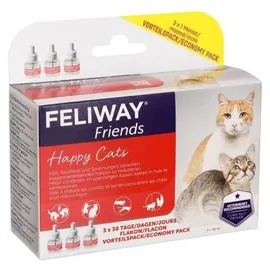 Ceva Feliway Friends Nachfüllflakon Vorteilspack für Katzen
