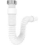 VARIOSAN Flexibler Ablaufschlauch 13972, 1 1/4" x 32 mm, Siphon / Geruchsverschl...