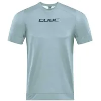 Cube Atx Kurzarm Enduro Trikot - Grey - S