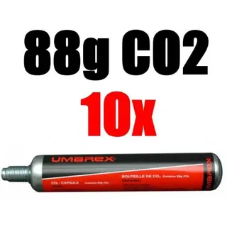 10 Co2 Kapseln 88g von Umarex für Gotcha,Softair, Paintball, Co2 Gewehr